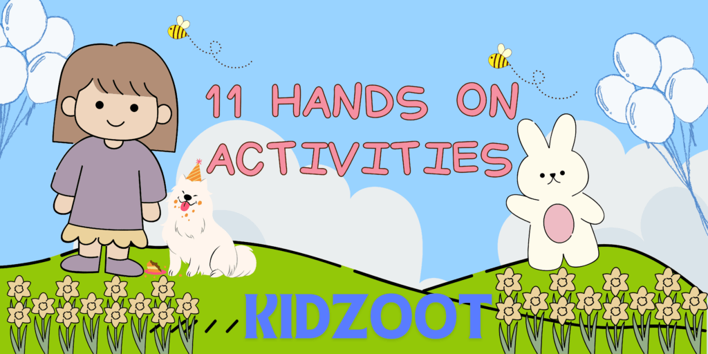 11 hands on activities banner