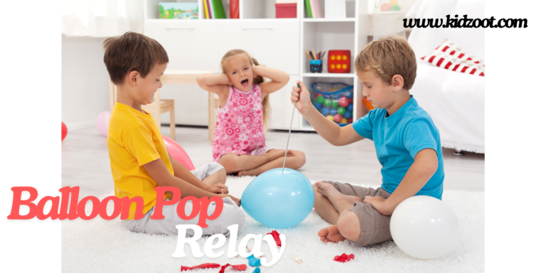 Balloon pop relay