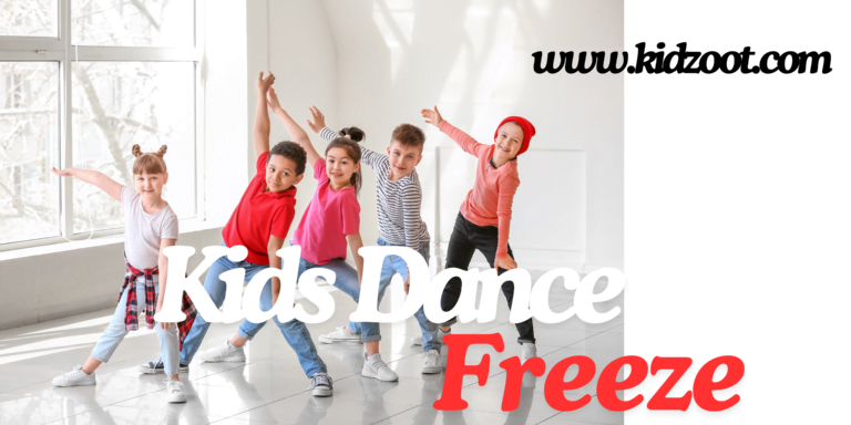 kids dance freeze game