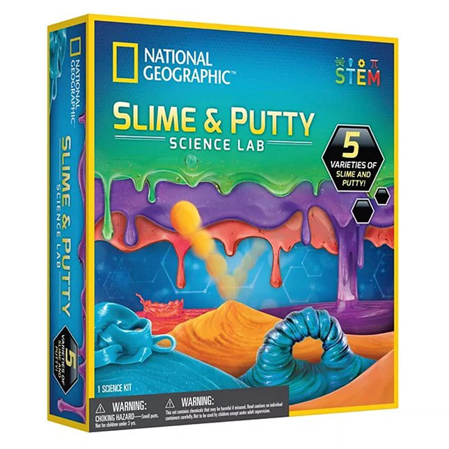 National Geographic Mega Slime Kit & Putty Lab